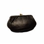 Porte Monnais Femme en Cuir véritable Agneau Souple Fermoir Clic Clac et avec Compartiment et Fermeture