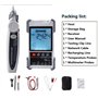 KALEA-INFORMATIQUE Testeur Professionnel Digital LCD Réseau RJ45 RJ11 et Multimètre : Cartographie, Continuité, Longueur, POE, T