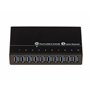 KALEA-INFORMATIQUE Hub Industriel Station de Charge USB3 10 Ports (USB 3.0 5GB) avec Alimentation 60W. Chassis métal rackable