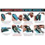Link-e : Kit de Réparation Compatible avec la Manette Joy-con sur Console Nintendo Switch