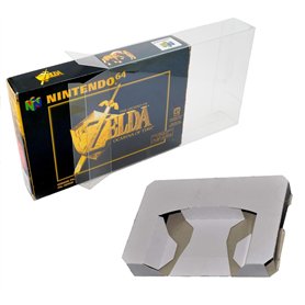 Link-e : Pack de Protection Compatible avec la Console Nintendo 64 N64 : 10 X Boitier et Cale de Remplacement pour Boite de Jeu