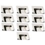 Link-e : Pack de Protection Compatible avec la Console Nintendo 64 N64 : 10 X Boitier et Cale de Remplacement pour Boite de Jeu