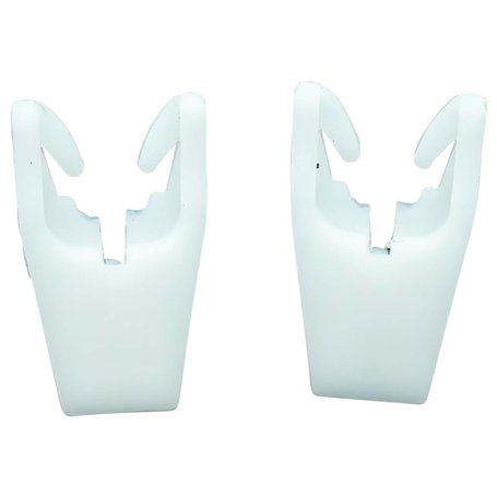 FINAO AUTOPARTS 2 clips agrafes de réparation lève vitre compatible avec Renault Clio