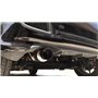 Mota Silencieux Sport Voiture Chromé Tuning entrée 63mm 2.5 pouces sortie 100mm 4.0 Echappement Accessoire Equipement Inox Coule