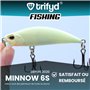 trifyd ® - Poisson Nageur Truite 6cm, Le Pack de 5 leurres de pêche