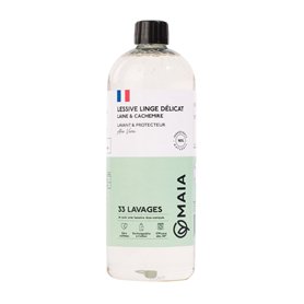 MAIA Lessive Liquide Laine & Linge Délicat Aloe Vera I 33 lavages I 98