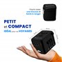 HOMEPROTEK Adaptateur de Voyage Universel PD35W - Adaptateur Prise Universelle EU UK US Canada Australie Chine Japon Jusqu'à 200
