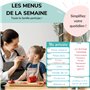 WHINAT Tableau Blanc Magnétique Frigo pour Menu et Repas/Liste de Courses/Taches Ménagères/Examens - Magnet effaçable - Planific