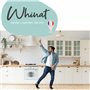 WHINAT Tableau Blanc Magnétique Frigo pour Menu et Repas/Liste de Courses/Taches Ménagères/Examens - Magnet effaçable - Planific