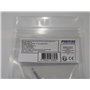 Vis autoperceuses 4,2x25 mm RAL 9010 blanc pur tête rondelle large Ph zinguées par 100