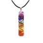 SHOP-STORY - ENERGY NECKLACE : Collier Orgonite Générateur d'Énergie des 7 Chakras