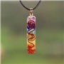SHOP-STORY - ENERGY NECKLACE : Collier Orgonite Générateur d'Énergie des 7 Chakras