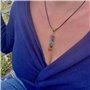 SHOP-STORY - ENERGY NECKLACE : Collier Orgonite Générateur d'Énergie des 7 Chakras
