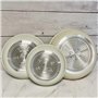 SHOP-STORY AM4754 : Lot de 3 Poêles en Aluminium Arthur Martin avec Poignée Amovible - Revêtement Anti adhérent - Compatibles To