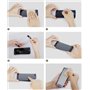 HQ-CLOUD® Coque pour Samsung Galaxy S9 Plus Transparente Silicone en Gel TPU Souple + 2 Verre trempé incurvé couverture complète