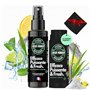 FRESH POWDER - Spray Désodorisant pour Chaussures (120 ml) + Poudre Anti-Odeur (50 g) - Élimine les Mauvaises Odeurs et Hydrate
