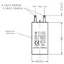 Condensateur 3,3μF pour volet roulant ou store