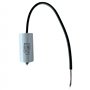 CONDENSATEUR PERMANENT 25 µF 450V À CÂBLE Ø40 x 77mm