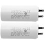 Lot de 2 condensateurs 3