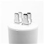Condensateur permanent 32 µF, Ø 40 mm x 93 mm, fond plat, fabriqué en Italie