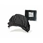 MEDIPROTEC | Charlotte Jetable Noire | Lot de 500 Charlottes Cheveux Polypropylène Non Tissé | Diamètre 48 cm | Alimentaire, Cui