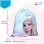 mybagstory - Sac de piscine - La Reine des Neiges - Enfant - Ecole - Garderie - Crèche - Sac Fille - Taille 44 cm - Bretelles ré