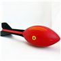 Green Slide Rocket SIFFLEUR Grand Javelot Jeunesse Unisexe, Rouge, 33cm