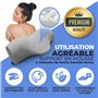 Oreiller Ergonomique Cervicale - Coussin Traction Nuque - Appareil Étirement de la Nuque - Relaxation Musculaire du Cou et Épaul