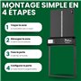 Porte Automatique poulailler en Aluminium | Minuterie programmable | EBOOK Offert | Idéal pour Tous Les poulaillers l Fonctionne