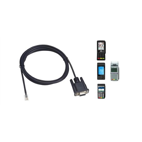 Ventalia Cable de liaison caisse RJ45 DB9