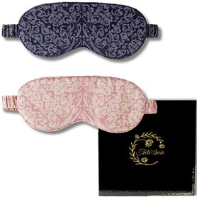 Ade'Soie Masque de sommeil soie de mûrier 22 Momme grade 6A