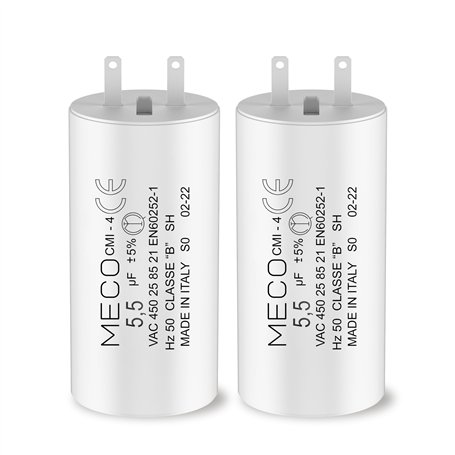 Lot de 2 Condensateurs 5