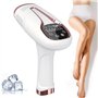 Épilateur Lumière Pulsée IPL 3-en-1 HR/SC/RA, 999 999 Flashs, Refroidissement, 9 Niveaux, Épilation Définitive Visage, Corps, Ai