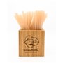 Pack de 750 Pailles CLASSIC fibres végétales 6x200 mm biodégradables