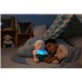 DINI PLAY Noor Sheep – Peluche Mouton Coranique Veilleuse, Cadeau Aïd Eid al-Adha Enfant, 25 cm – 25 Sourates + 30 Anashid-Alpha