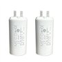 Lot de 2 condensateurs 3
