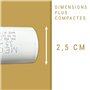 Lot de 2 condensateurs 3,5 µF V2 type Faston 2,8 à cosses – 10 000 h - Compatibles pour remplacement de moteurs de volet roulant