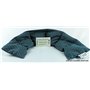BOUILLOTTE GRAINE DE LIN BIO 100% FABRICATION ARTISANALE FRANCAISE - CERVICALE NAKANO B