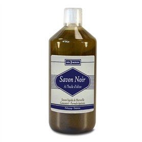 Agro Sens Savon Noir Naturel à l'huile d'olive. Extra Pur spécial Jardin 1 Litre - 1 Litre
