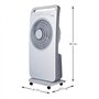 Rafraichisseur D'air Par Brumisation Avec Télécommande - BR-03 White