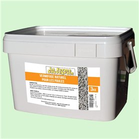 Vermifuge Naturel pour Les Poules pondeuses - 3 kg