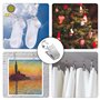 CZ Store®-✮Marque Française✮- Pince Rideau|Lot de 50|✮✮Garantie A Vie✮✮-Clip pour Rideau de Douche/Anneau Crochet/Guirlande/Trin