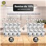 CZ Store®-✮Marque Française✮- Pince Rideau|Lot de 50|✮✮Garantie A Vie✮✮-Clip pour Rideau de Douche/Anneau Crochet/Guirlande/Trin
