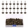✮GARANTIE A VIE✮-CZ Store®- Clou tapissier|150 PCS|✮✮Marque Française✮✮-clou tapisserie 17X11 MM-clou tapissier bronze pour faut