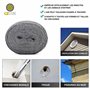 ✮Marque Française✮-CZ Store®-Laine|GRADE 0000|✮✮GARANTIE A VIE✮✮-paille de fer antirayure en acier inoxydable|120 G| pour entret