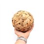 Juggle Pro CHINLONE Ball, Sepak Takraw Cane Ball, Sport SPECTACULAIRE d’Asie du Sud-Est. Balle en ROTIN Diamètre 15 Cm
