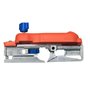 BOUVET ETAFIX Coffret de 2 bouvets 5/10 avec guides pour rainures jusqu'à 20 mm avec lames interchangeables sans affûtages