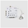 D-Home - Amplificateur TV TNT Intérieur 6 Sorties 23dB Connecté Filtré 4G-5G - Fonctionne avec App Mobile TV Finder pour Trouver