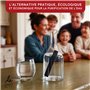LE CHARBON ACTIF FRANCAIS - 6 mois d’eau filtrée - 1 bâton filtre à eau Charbon actif végétal français - filtre 1L d’eau - Natur
