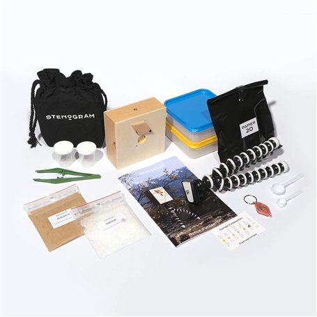STENOGRAM Découverte - Kit De Photographie Sténopé - 20 Recharges Incluses